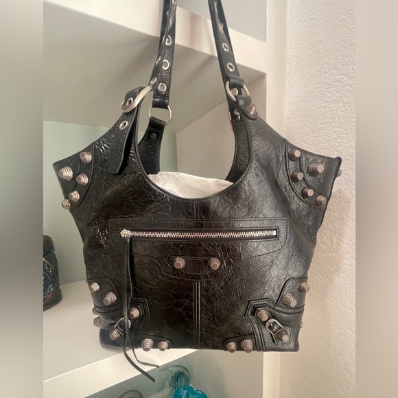 Balenciaga Medium Le Cagole Leather Tote NWT - Picture 6 of 16